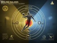 哈兰德进球效率研究：现代9号位的力量型杀手打法解析