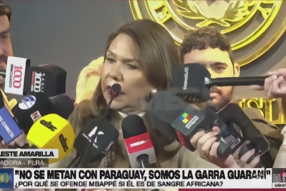 巴拉圭女议员：姆巴佩不要低估我，我们曾把小罗关进监狱