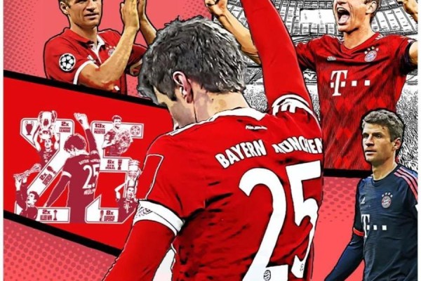 拜仁官方推出穆勒球衣促销活动，至31日结束前可七五折购买