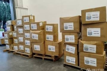 阿根廷队晒图发出支援广西物资：﻿广西我们来了！三批物资今天一齐发出