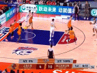 上海101-90广厦大比分1-0领先，古德温34+7+12，孙铭徽0分5失误
