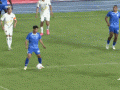 半场战报：佛山南狮1-0定南赣联，尼高拉斯远射破门