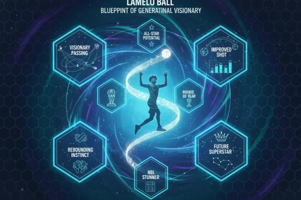 拉梅洛·鲍尔天赋型组织后卫的成长轨迹与未来预期