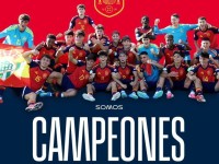 无敌之师，U19欧青赛西班牙2-0击败德国，五战全胜0失球夺冠