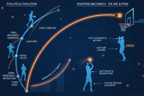 篮球三分球战术演变与高效投篮技巧全面分析