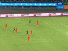 半场：浙江1-0海牛，王钰栋助攻米特里策破门，杨聪失空门