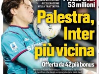 罗体：亚特兰大对帕莱斯特拉要价5300万欧，球员已经选择国米