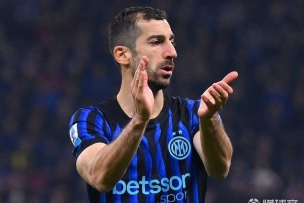 罗体：姆希塔良已连续两天参与合练，他将入选战罗马的大名单