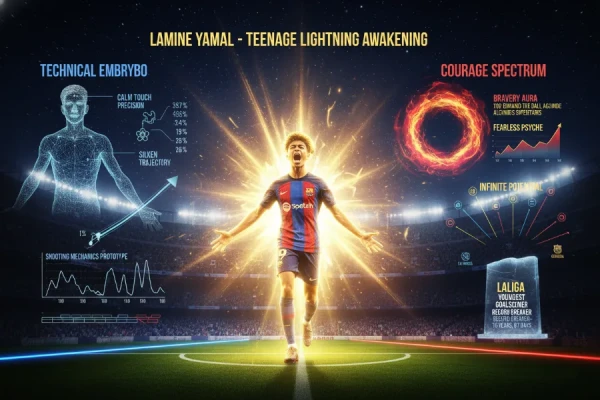 拉明·亚马尔：16岁西甲最年轻进球者的技术与胆识