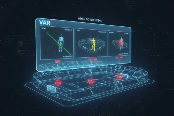 VAR视频裁判工作原理：什么时候会介入比赛？