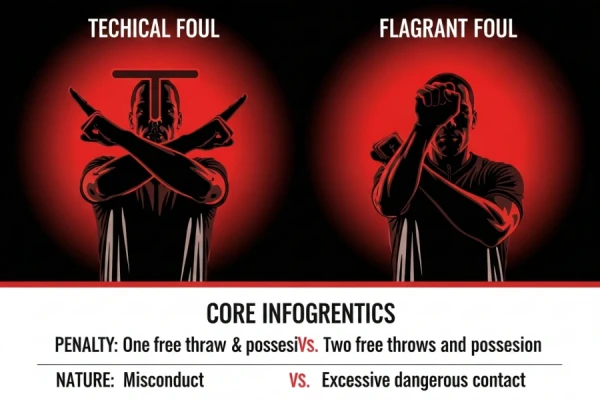 篮球犯规类型大全：深度剖析技术犯规、恶意犯规，一文搞懂！