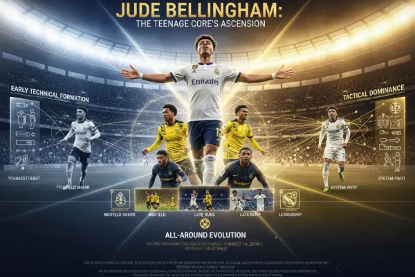 贝林厄姆全能中场分析：18岁成名的天才如何快速成为球队核心？