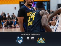 掘金101-82大胜森林狼，普林24分，多诺万-威廉姆斯16分
