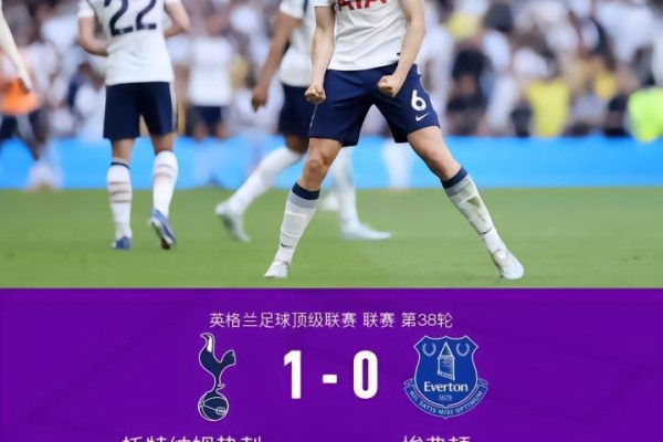 剑南春丨热刺1-0埃弗顿以2分优势成功保级，帕利尼亚制胜