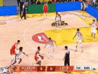 广厦101-93上海1-3挽救赛点，胡金秋16中13轰30分，布朗27+8，古德温28+8