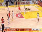 广厦101-93上海1-3挽救赛点，胡金秋16中13轰30分，布朗27+8，古德温28+8