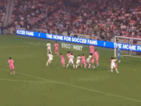 迈阿密2-2奥斯汀，梅西头槌破门，苏亚雷斯建功