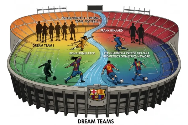 巴塞罗那俱乐部战术体系演变史：从梦一到梦三的传控哲学解析