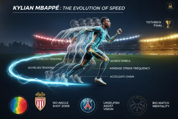 姆巴佩成长故事：速度、爆发力与现代前锋的完美模板