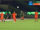 半场：浙江1-0海牛，王钰栋助攻米特里策破门，杨聪失空门