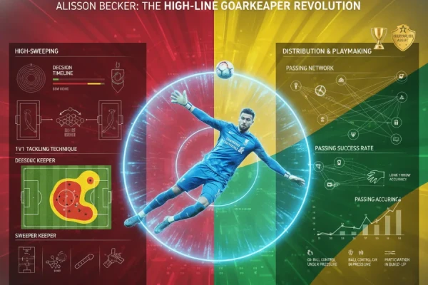 阿利松现代门将打法解析：高位扫荡与出球能力研究