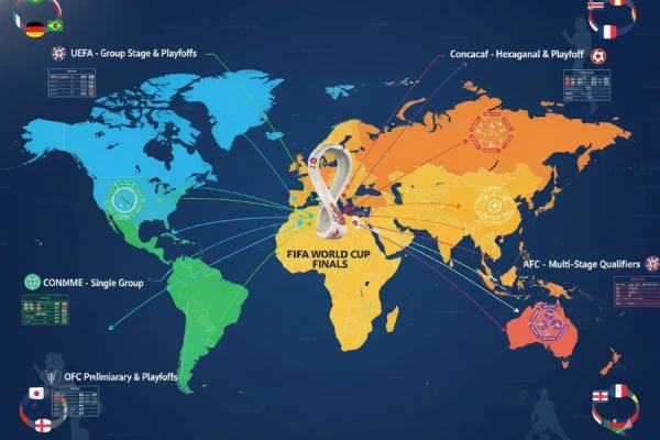 世界杯预选赛赛制详解：各大洲如何晋级比赛？