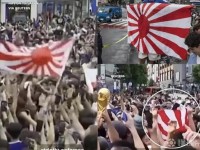 世界杯赛事中日本球迷挥舞旭日旗助威，引发韩国方面强烈不满