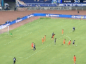 半场：三镇1-0山东，龙威头球破门，于金永扑点
