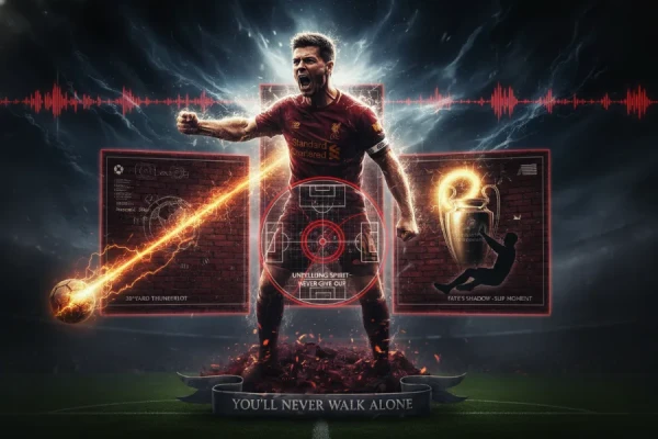 史蒂文·杰拉德：红军队长的远射、领导力与悲情英雄主义