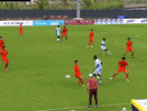 U19国青全场零射门0-3民主刚果U23，依合散黄油手，刘佳乐失误