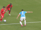 半场：海港1-0新鹏城，让-克劳德破门，阿代米一条龙进球无效