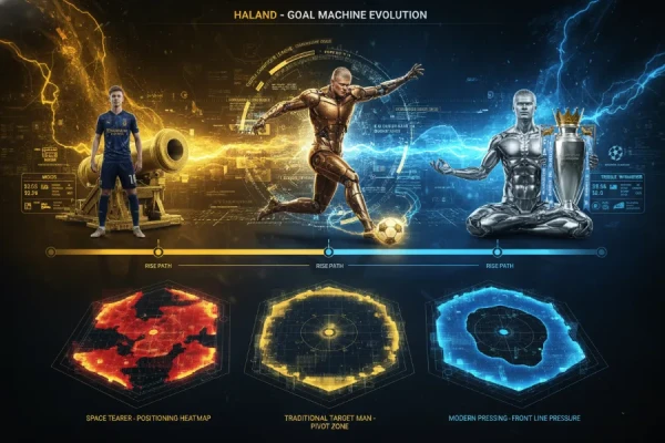 哈兰德：进球机器的崛起路径与战术适配性