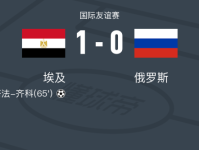 埃及1-0俄罗斯，穆斯塔法-齐科打进全场唯一进球