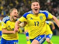 火力全开，哲凯赖什附加赛2场进4球带领瑞典挺进世界杯