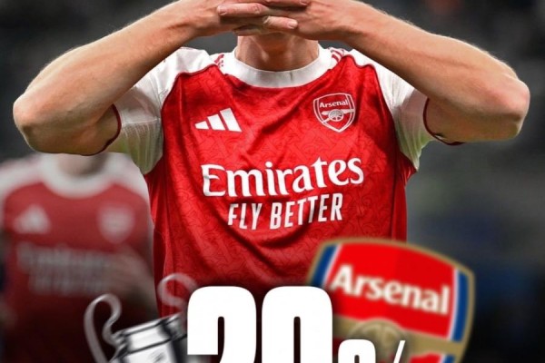 欧冠冠军可能归属再次调整，阿森纳，拜仁和巴塞罗那...