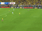 半场战报：哥伦比亚2-1哥斯达黎加，迪亚斯传射