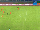 半场：浙江1-0海牛，王钰栋助攻米特里策破门，杨聪失空门