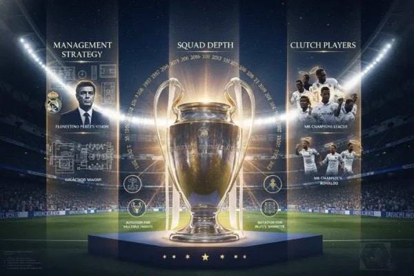 皇家马德里欧冠成功原因深度解析：管理战略、阵容深度与关键球员作用