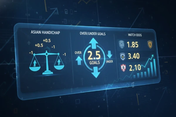 如何看懂足球盘口？让球、大小球、赔率基础入门