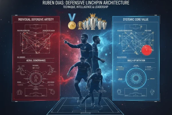 鲁本·迪亚斯中卫价值解构：曼城后防体系的稳定核心
