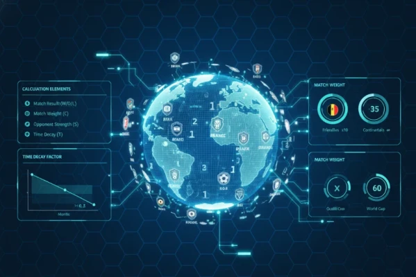 世界足球排名是如何计算的？FIFA 积分体系完整解析