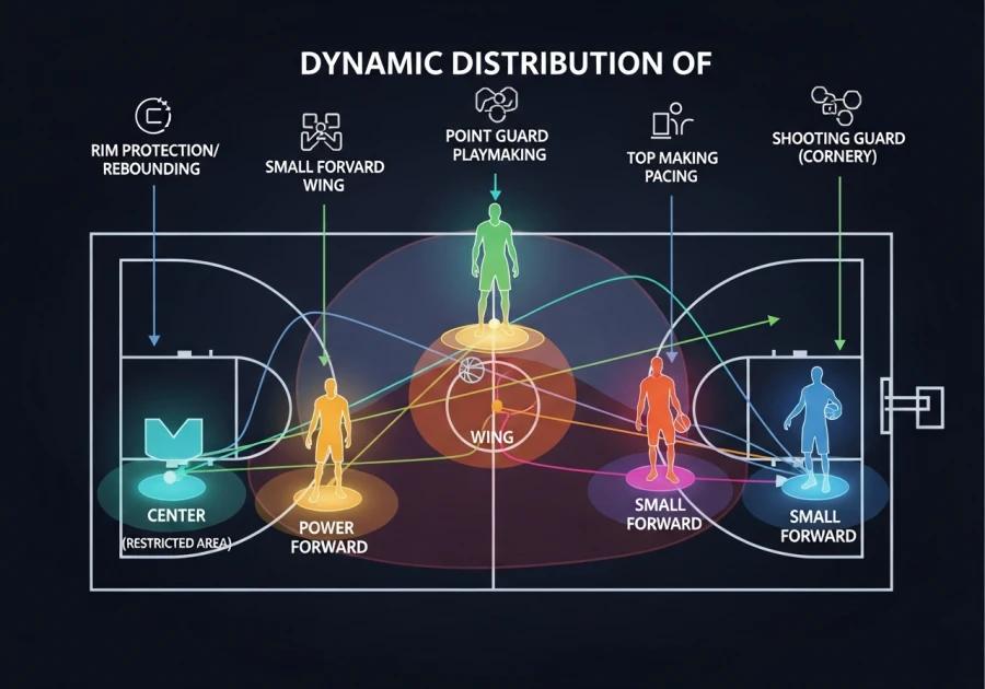 篮球知识科普:篮球场上五个位置的职责与特点 篮球知识科普:篮球场上五个位置的职责与特点