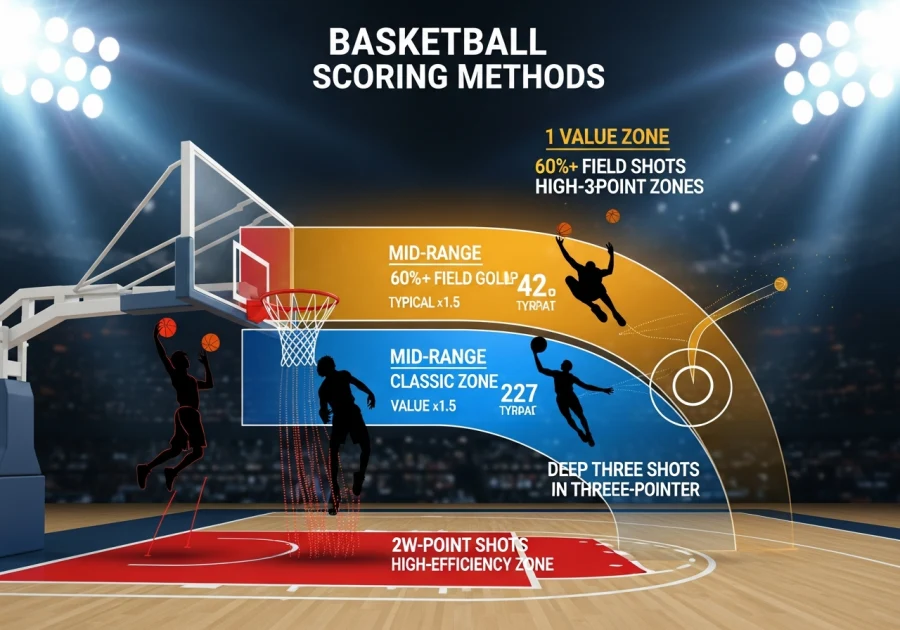 篮球得分方式有哪些?两分、三分、罚球说明 篮球得分方式有哪些?两分、三分、罚球说明
