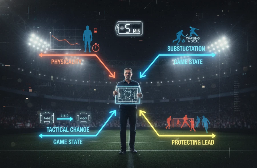 足球为什么要换人？换人策略与临场调整思路解读