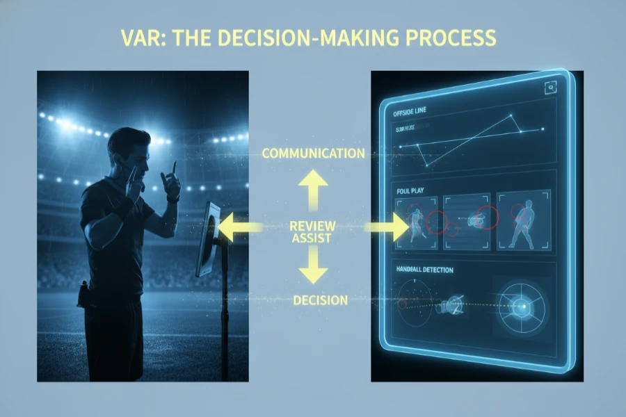 什么是VAR视频助理裁判?全流程解析与争议点评 什么是VAR视频助理裁判?全流程解析与争议点评