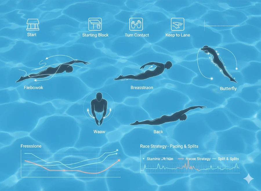 奥运会游泳项目全解析：比赛规则、技术要点与制胜战略深度指南