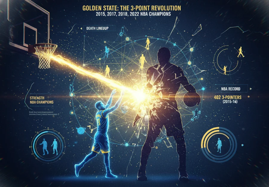 金州勇士队崛起全解析:三分革命如何颠覆NBA战术体系与比赛格局? 金州勇士队崛起全解析:三分革命如何颠覆NBA战术体系与比赛格局?