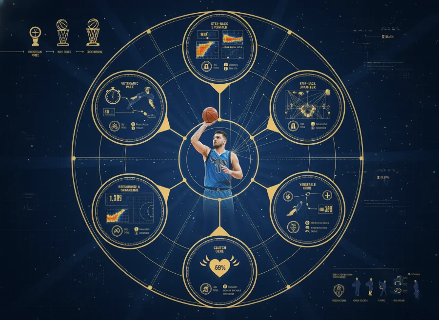 卢卡·东契奇技术与战术价值评估：年轻一代最强球星的成长轨迹