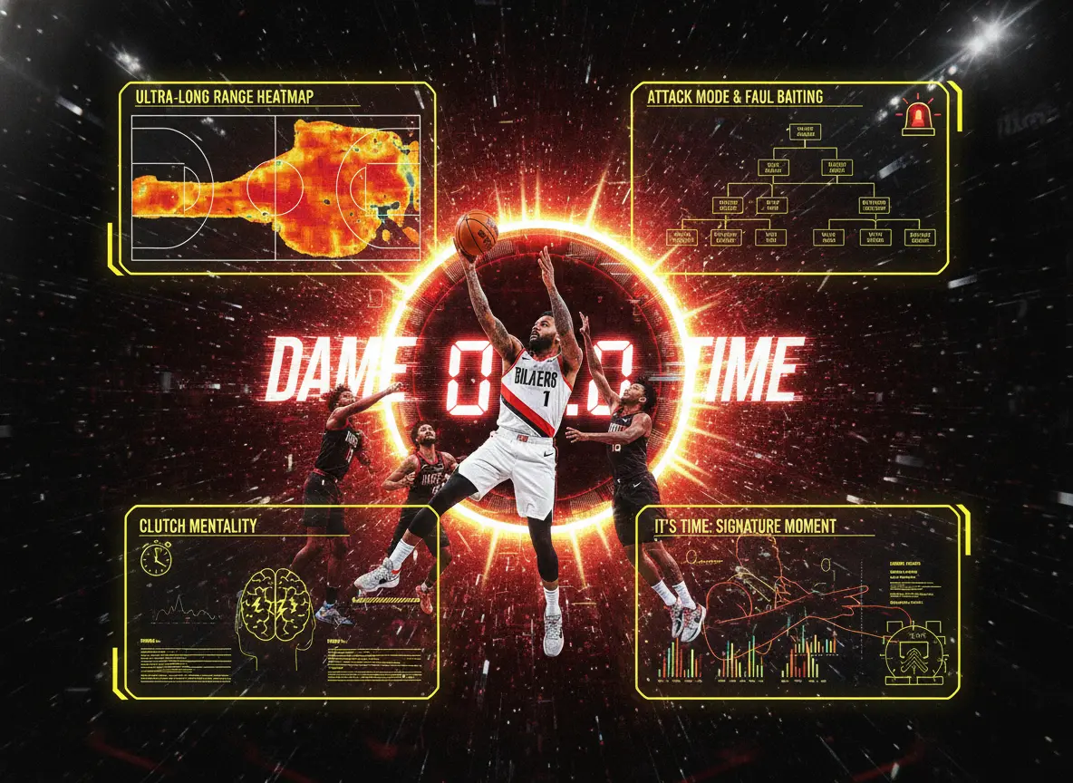 达米安·利拉德关键球能力解析：顶级后卫的技术体系深入研究