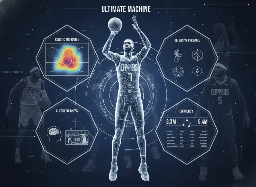 科怀·伦纳德沉默杀手的效率研究:攻防一体的完全体小前锋 科怀·伦纳德沉默杀手的效率研究:攻防一体的完全体小前锋